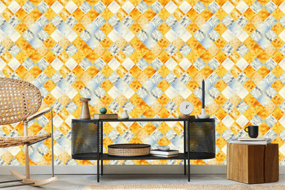Wallpaper Abstract Geometric Mosaic