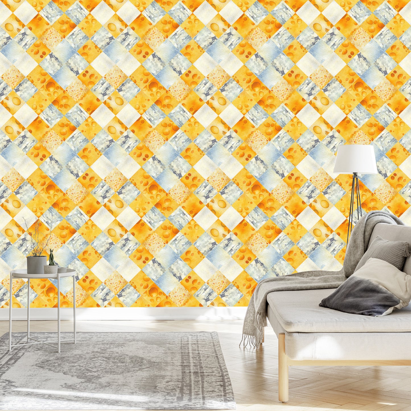 Wallpaper Abstract Geometric Mosaic