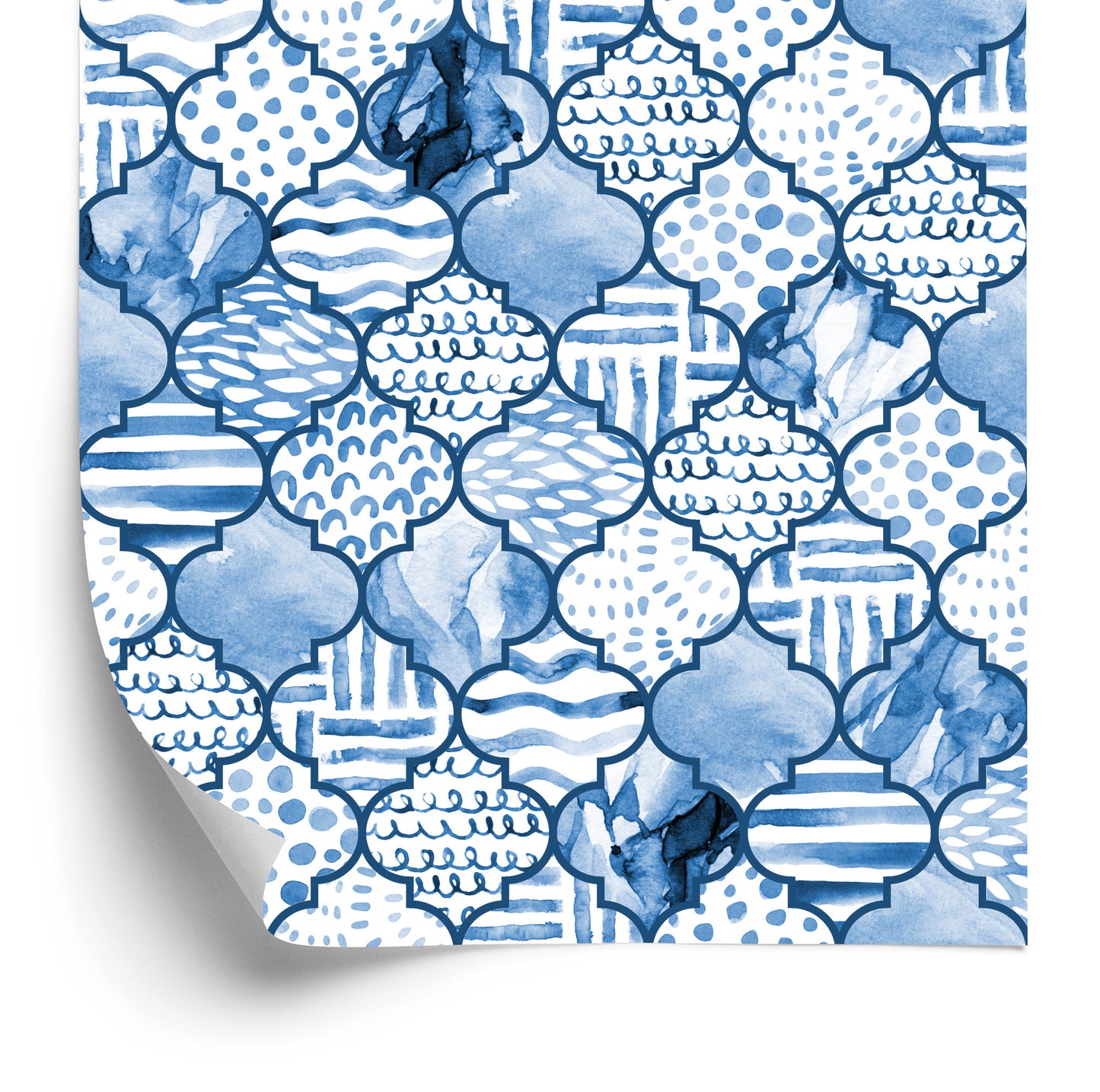 Wallpaper Moroccan Geometric Pattern