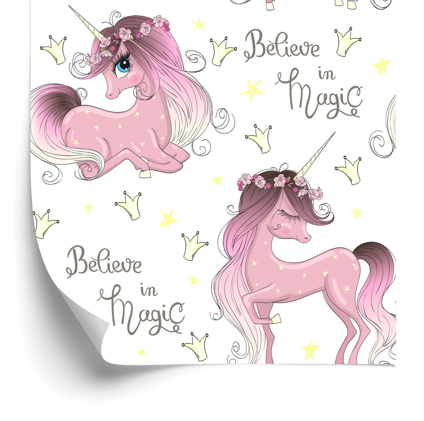 Wallpaper Fairytale Unicorns
