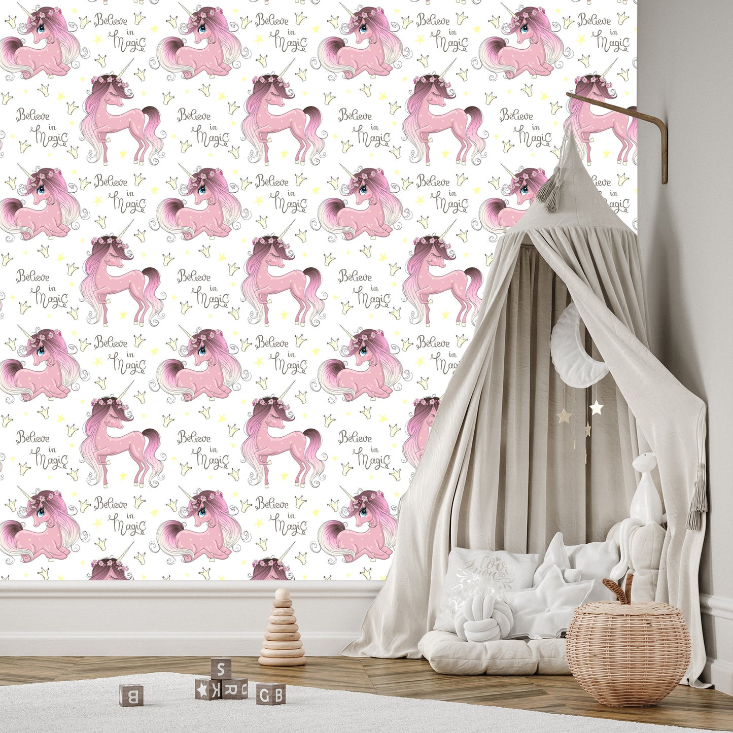 Wallpaper Fairytale Unicorns