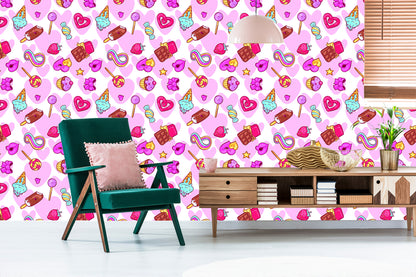Wallpaper Happy, Colorful Sweets