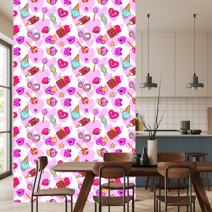 Wallpaper Happy, Colorful Sweets