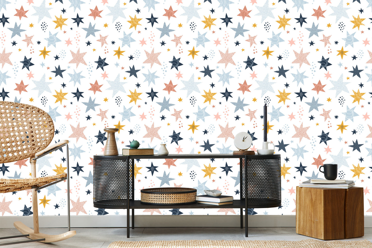 Wallpaper Stars And Dots