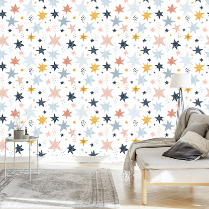 Wallpaper Stars And Dots