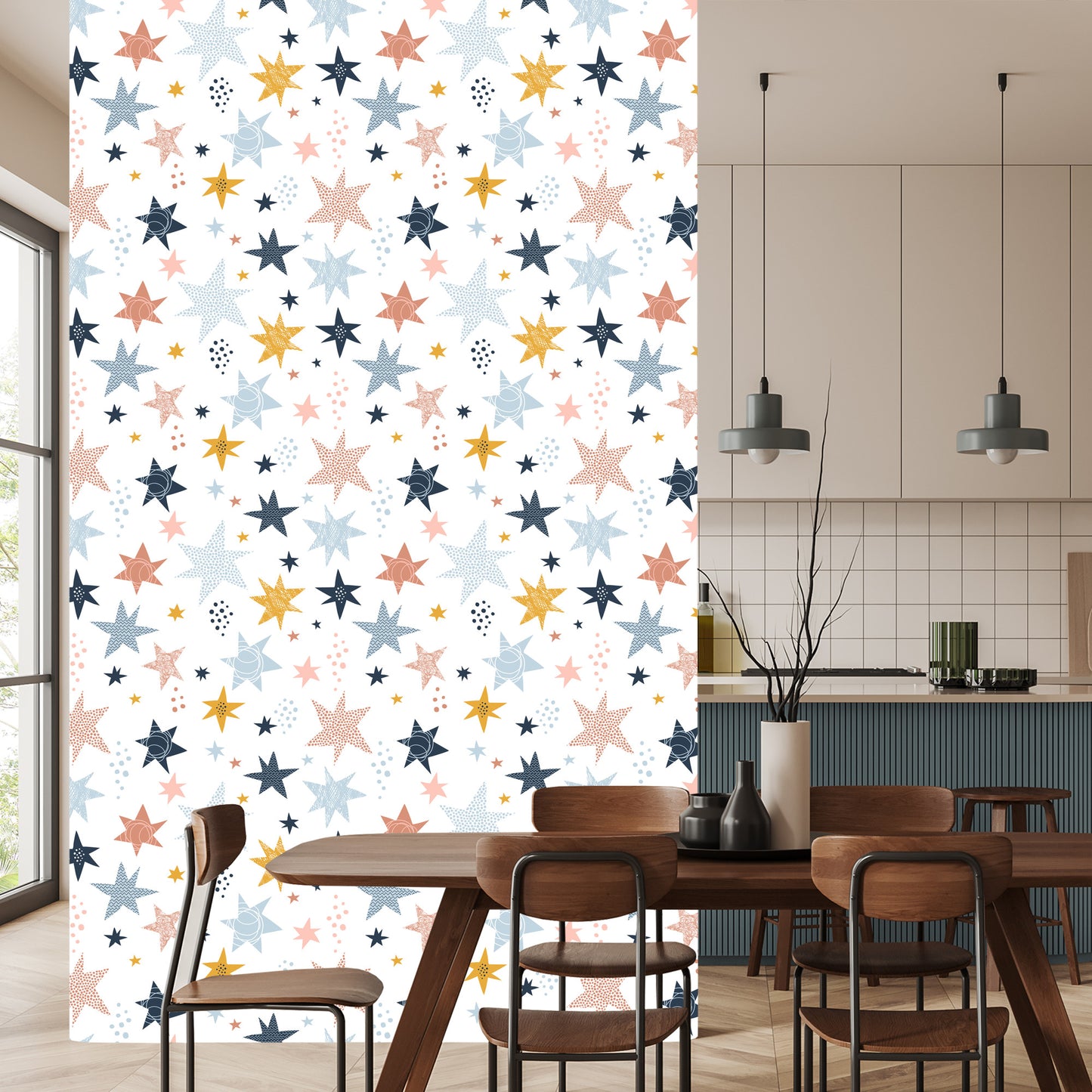 Wallpaper Stars And Dots