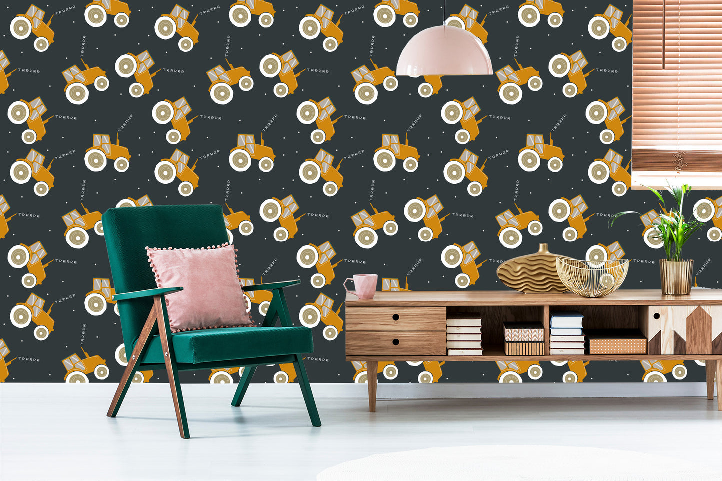 Wallpaper Fairytale Tractors