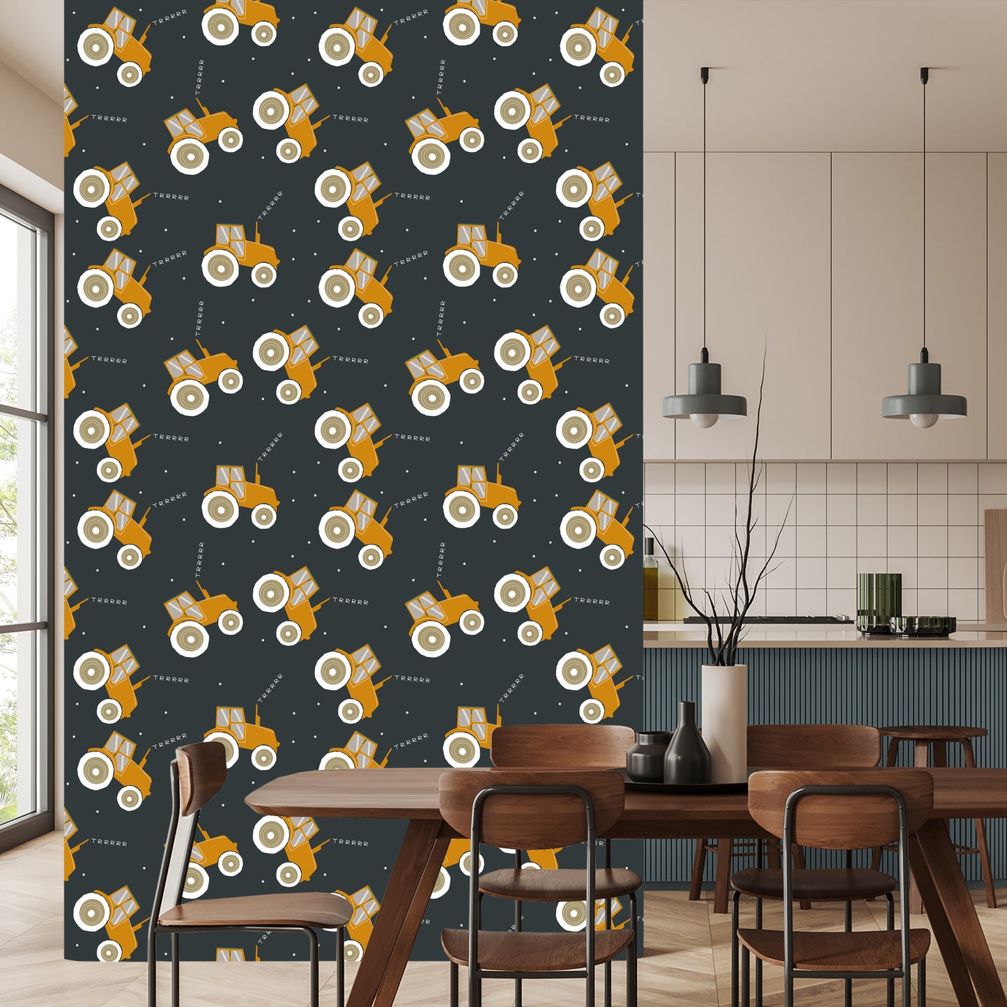 Wallpaper Fairytale Tractors