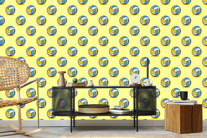 Wallpaper Vintage Volleyballs