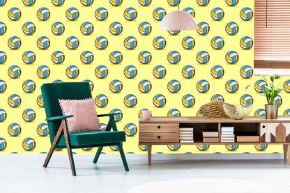 Wallpaper Vintage Volleyballs