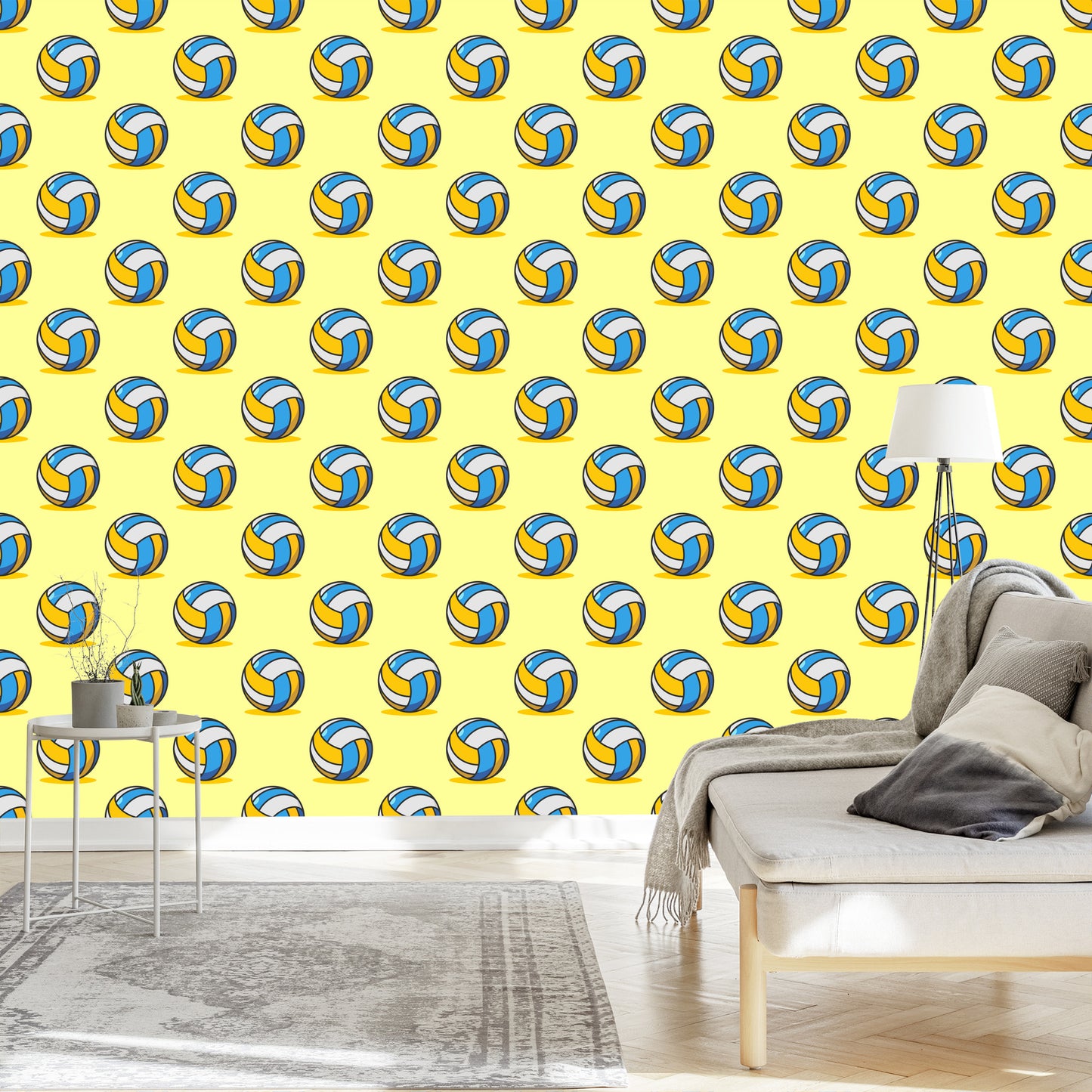Wallpaper Vintage Volleyballs