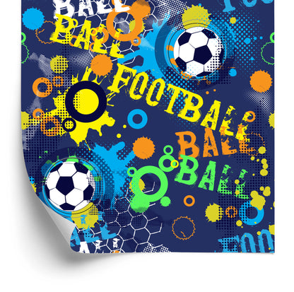 Wallpaper Footballs In Urban Style