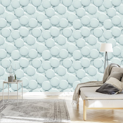 Wallpaper Abstract 3D Geometric Pattern