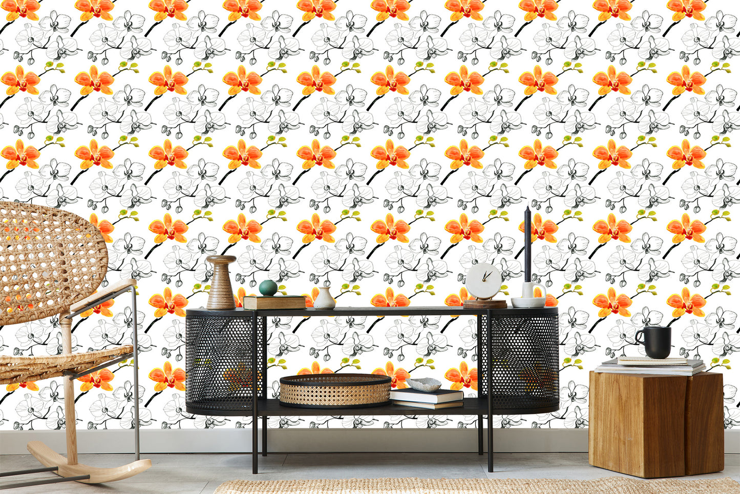 Wallpaper For The Salon Flowers Orchids Orchid Nature