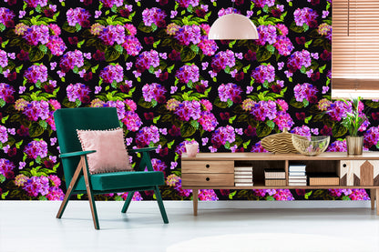 Wallpaper Peonies With Green Leaves