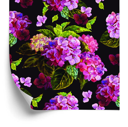 Wallpaper Peonies With Green Leaves