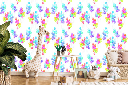 Wallpaper Colorful Balloons