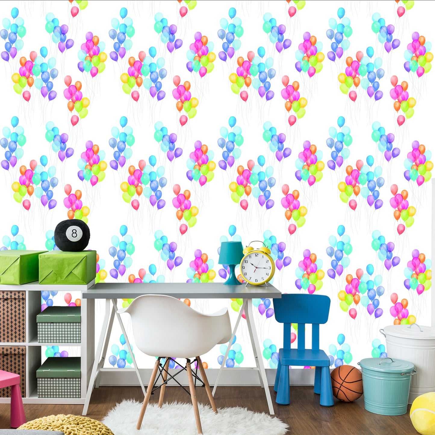 Wallpaper Colorful Balloons