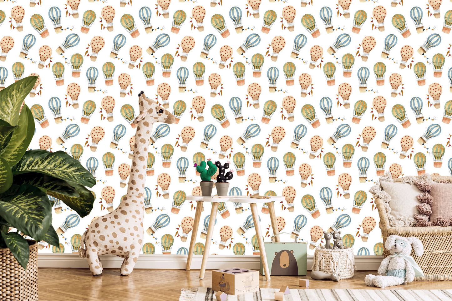 Wallpaper Patterned Balloons