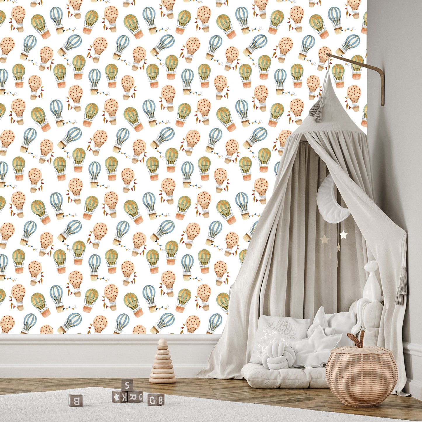 Wallpaper Patterned Balloons