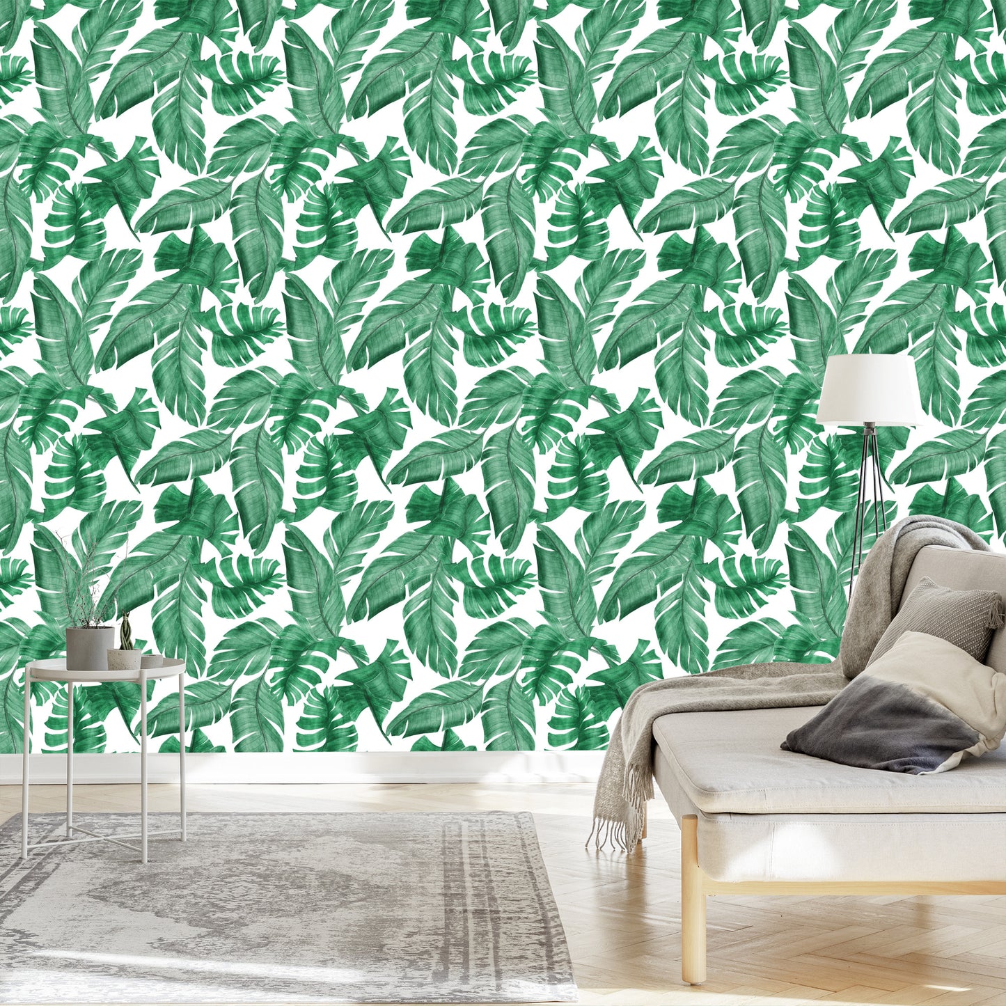 Wallpaper Banana Leaves