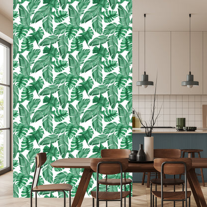 Wallpaper Banana Leaves