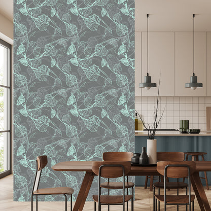 Wallpaper Grape Leaves