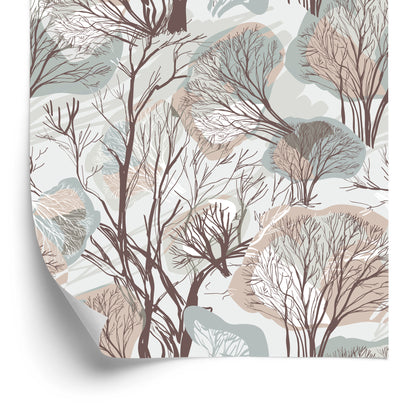 Wallpaper Trees In The Autumn Forest