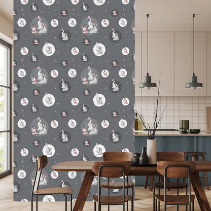 Wallpaper Teddy Bears And Elephants