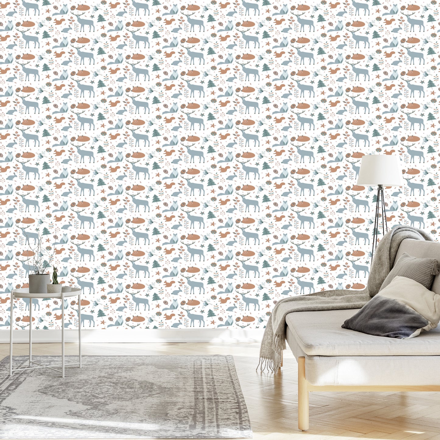 Wallpaper For Children - Forest Animals