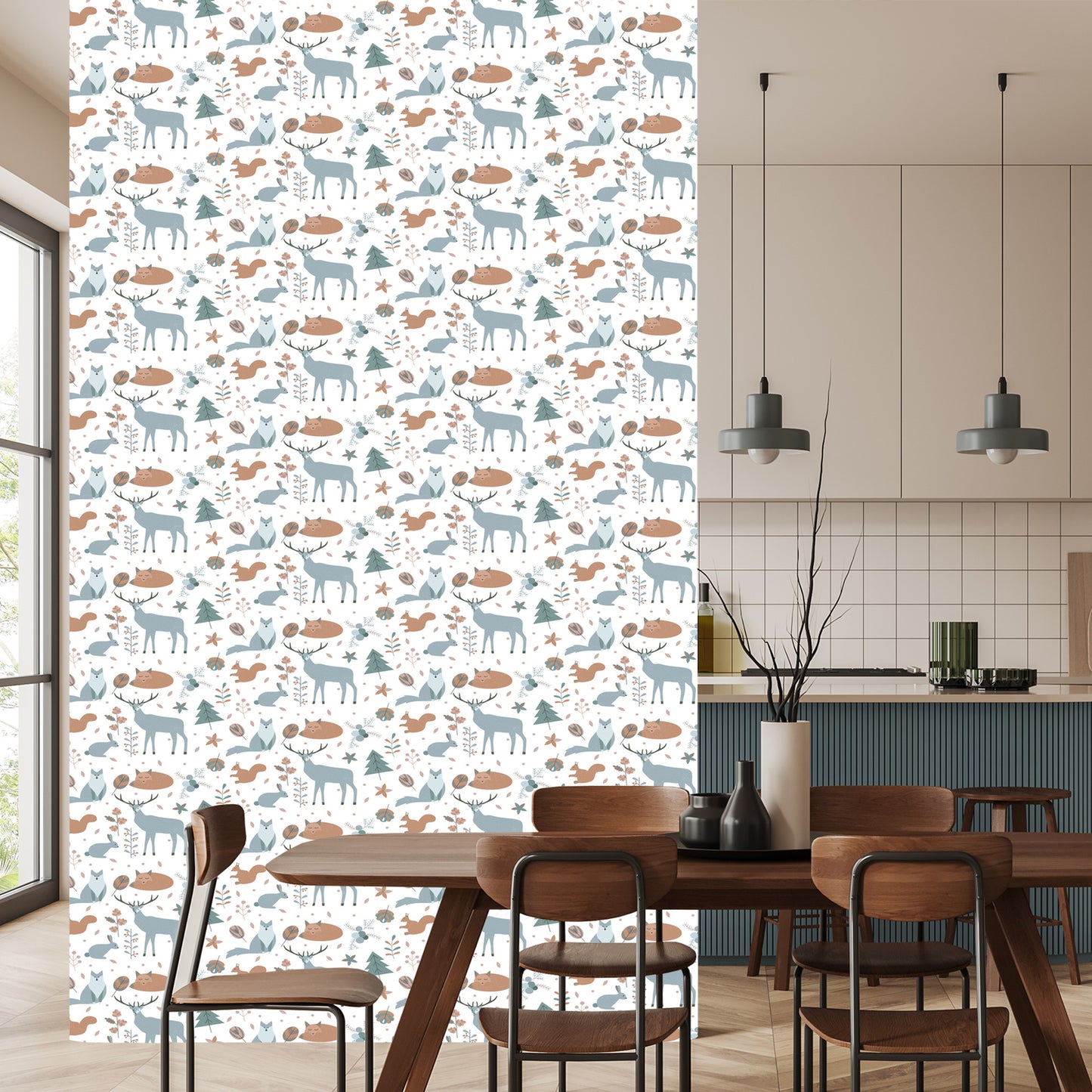 Wallpaper For Children - Forest Animals