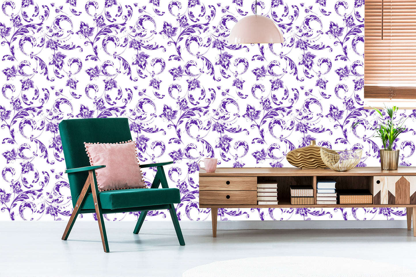 Wallpaper Ornamental Abstraction