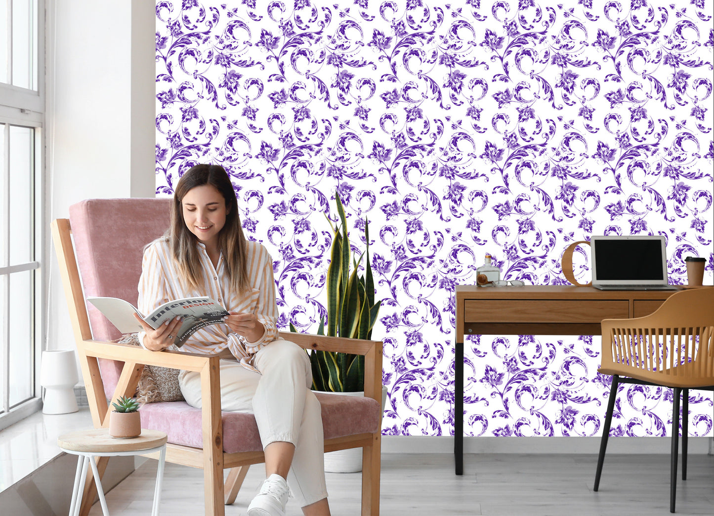 Wallpaper Ornamental Abstraction