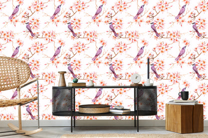 Wallpaper Beautiful Colorful Birds