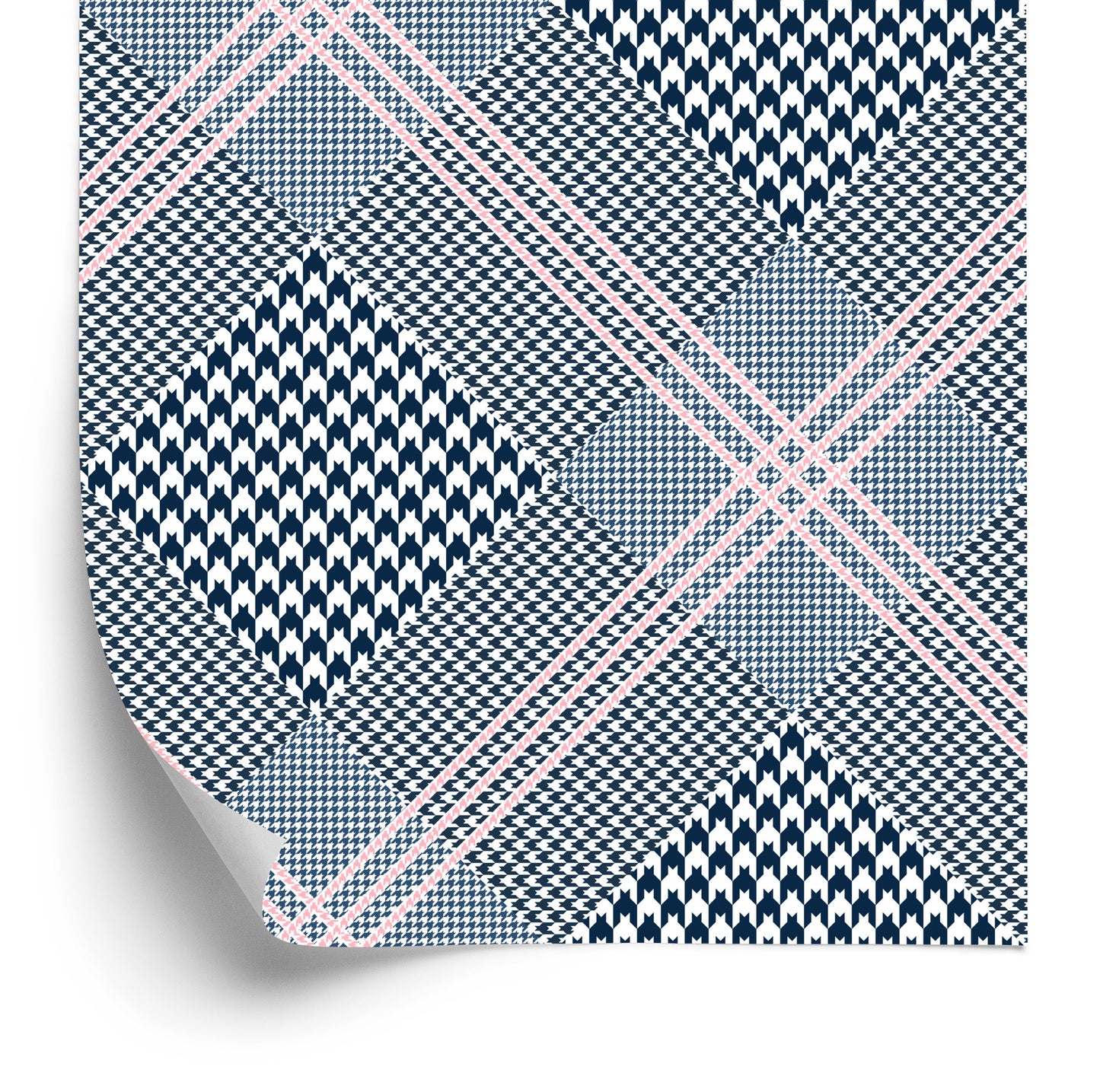 Wallpaper Stylish Checkered Pattern