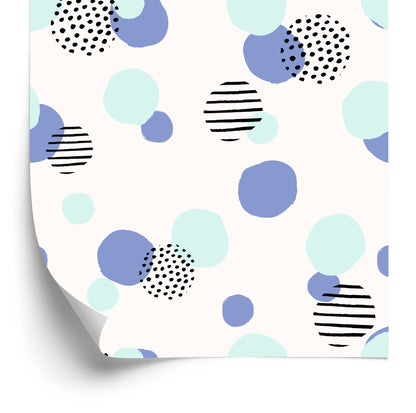 Wallpaper Colorful Abstract Dots