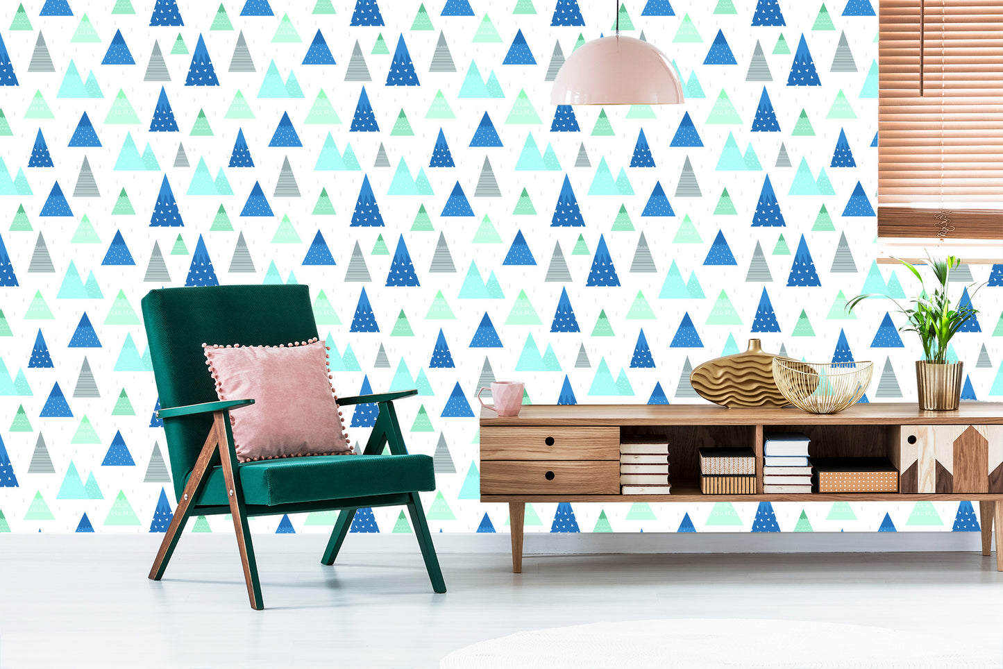 Wallpaper Pattern Mountains