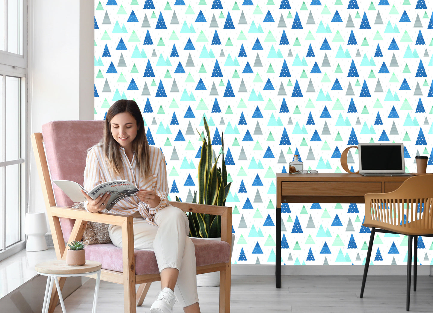 Wallpaper Pattern Mountains