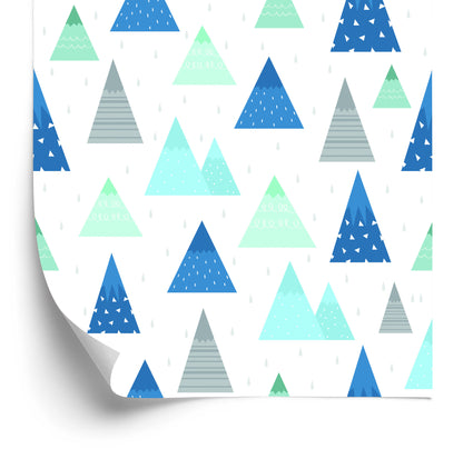 Wallpaper Pattern Mountains