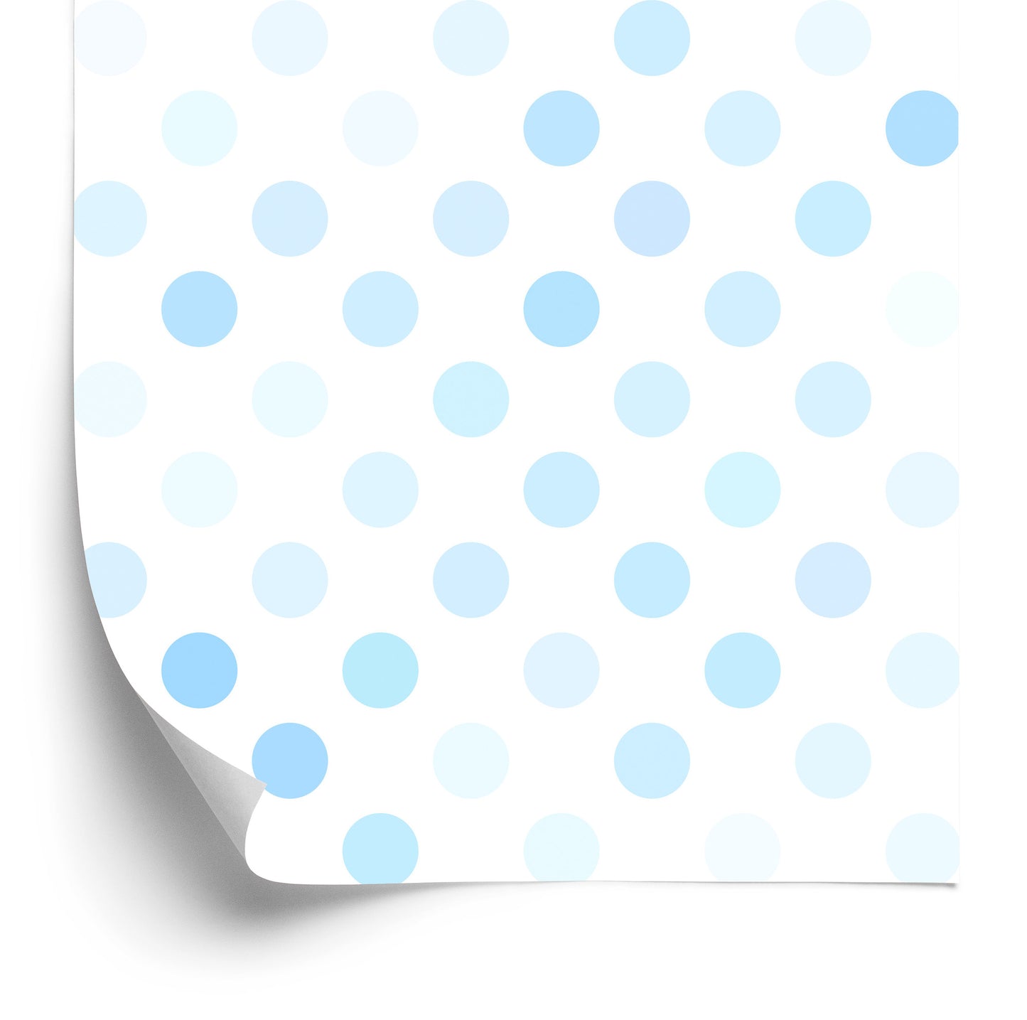 Wallpaper Blue Pastel Circles