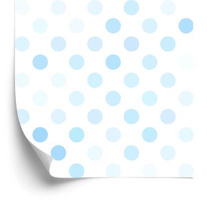 Wallpaper Blue Pastel Circles