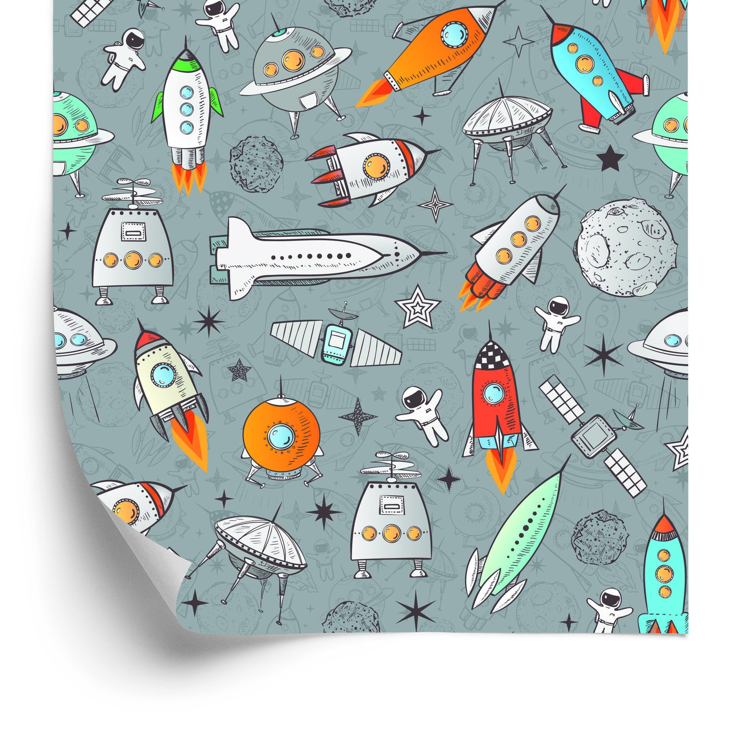 Wallpaper Space Vehicles And Stars