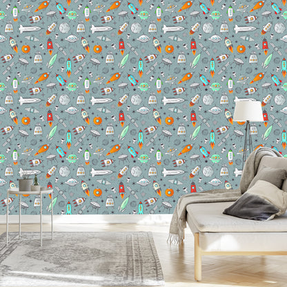 Wallpaper Space Vehicles And Stars