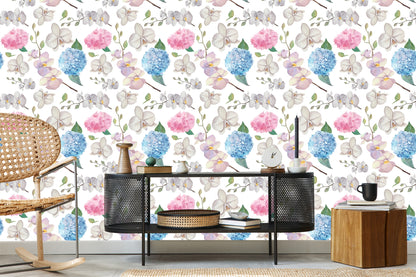 Wallpaper For Living Room Nature Flowers Orchid Orchid
