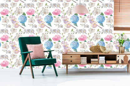 Wallpaper For Living Room Nature Flowers Orchid Orchid