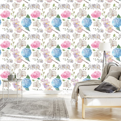 Wallpaper For Living Room Nature Flowers Orchid Orchid