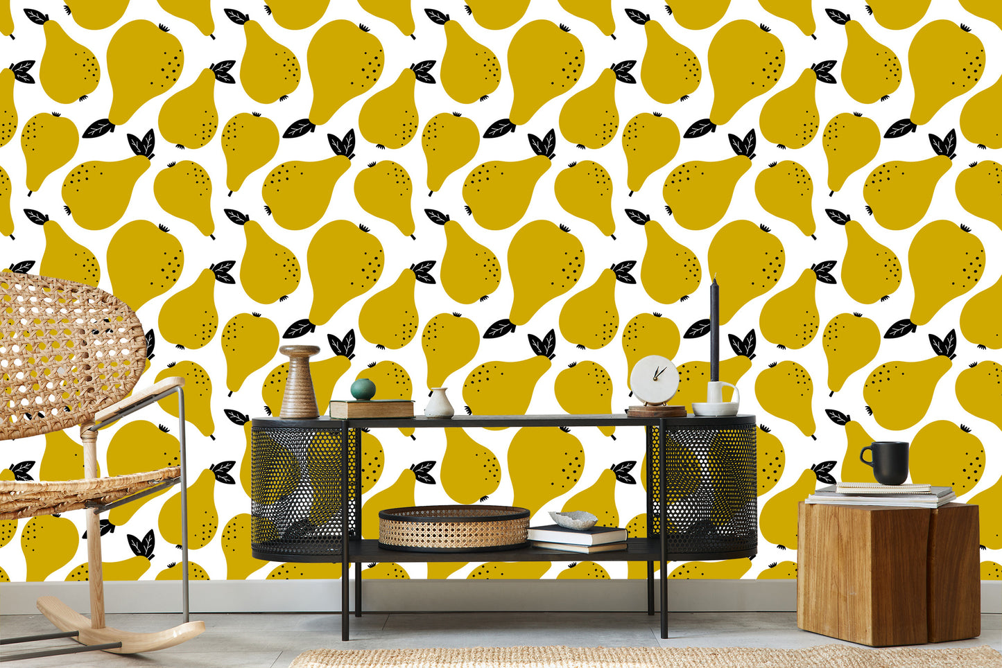 Wallpaper For The Kitchen - Pears