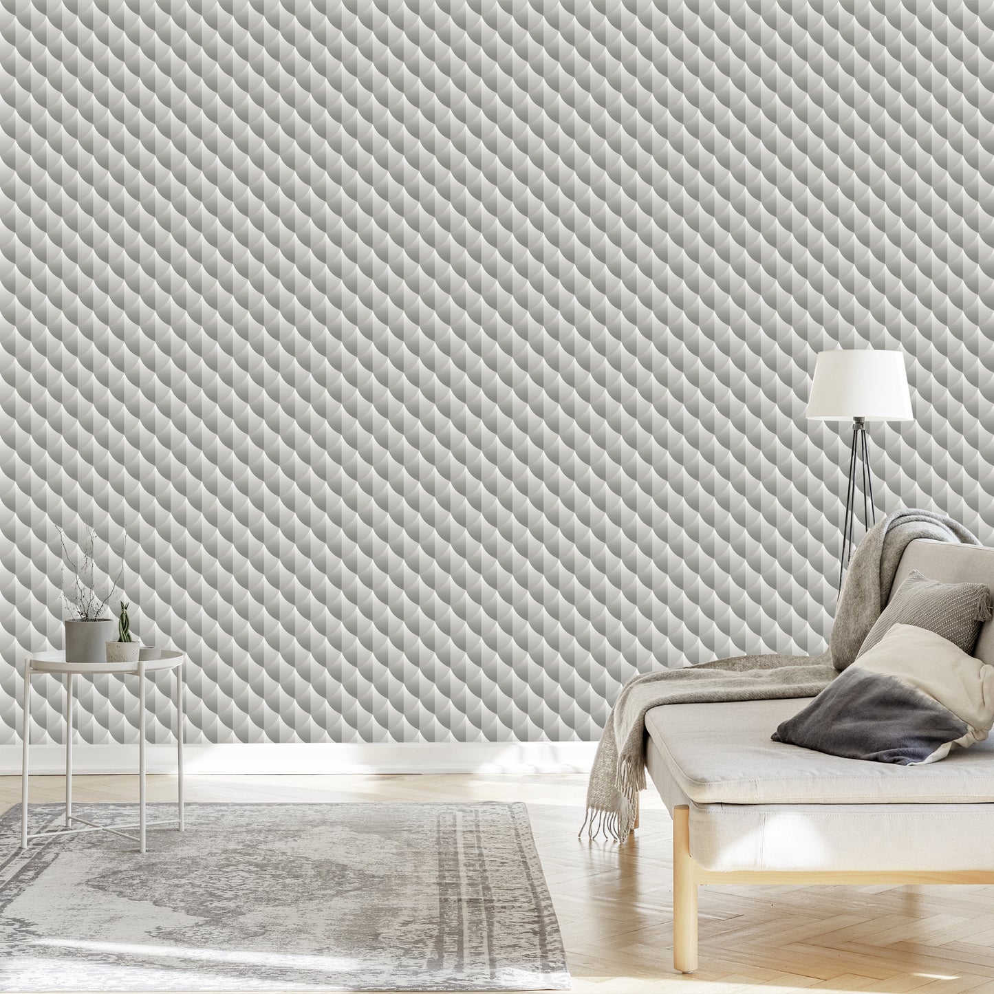 Wallpaper Modernist Geometric Pattern
