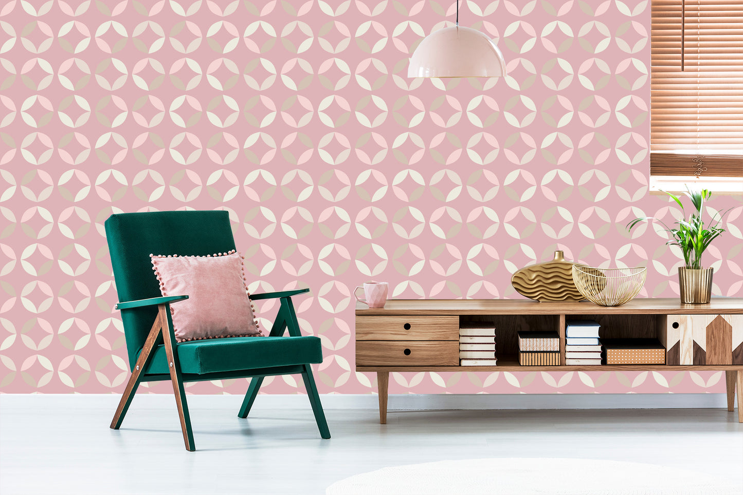 Wallpaper Pastel Geometric Patterns
