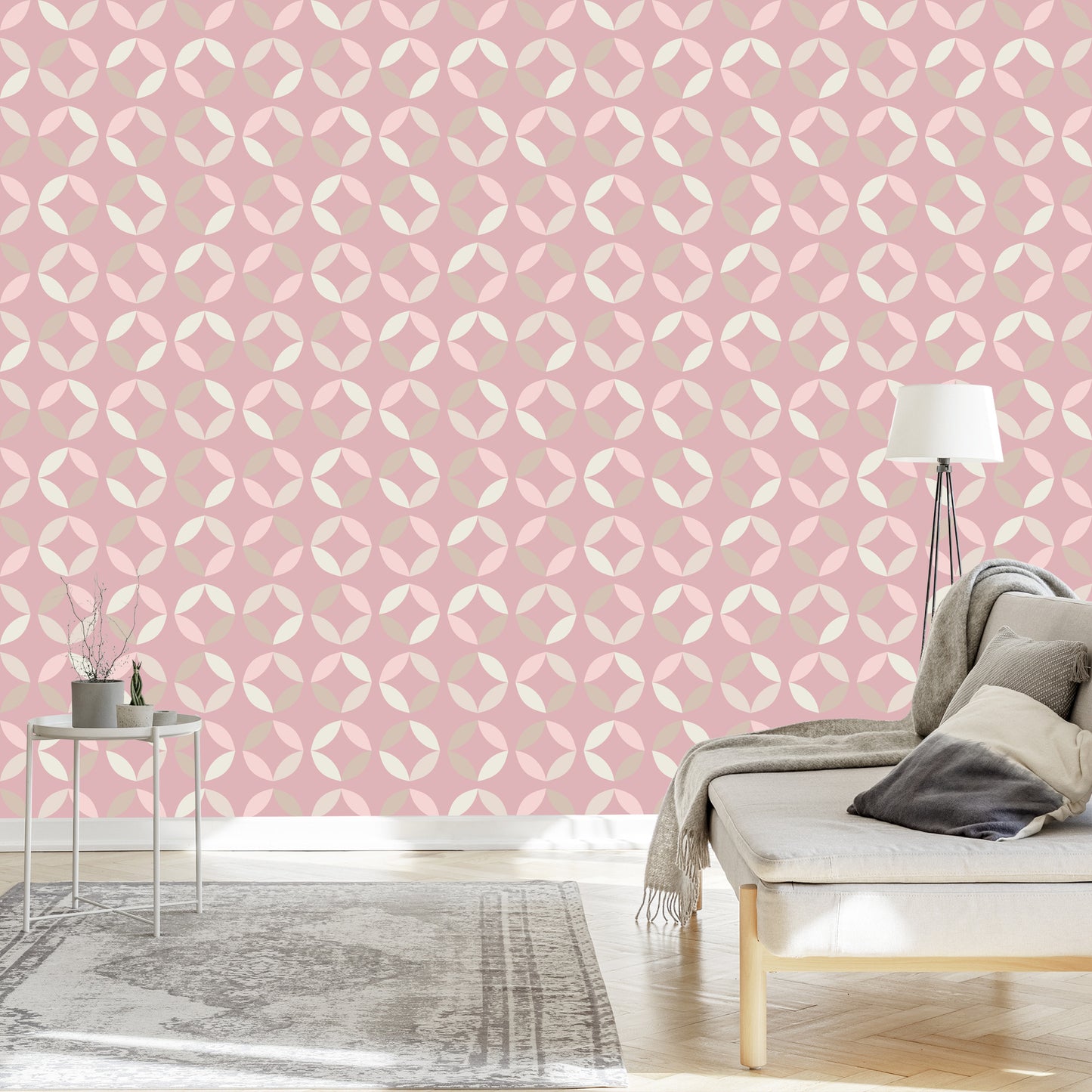 Wallpaper Pastel Geometric Patterns